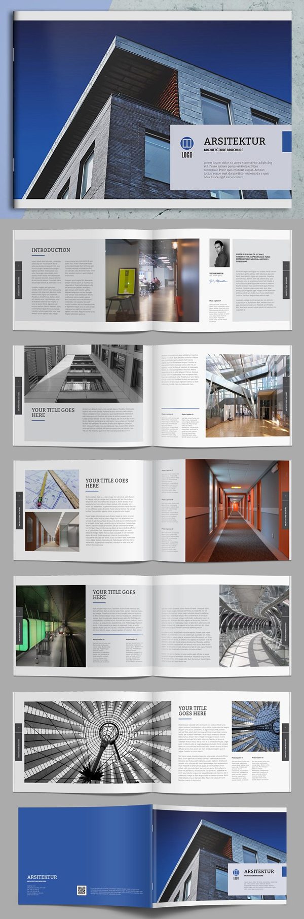Architecture Brochure Template Architecture Brochure Template