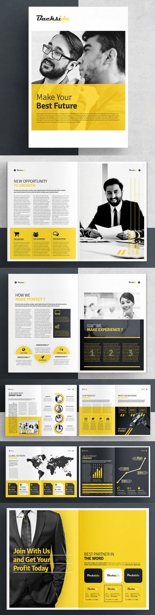 Elegant Brochure Template Elegant Brochure Template