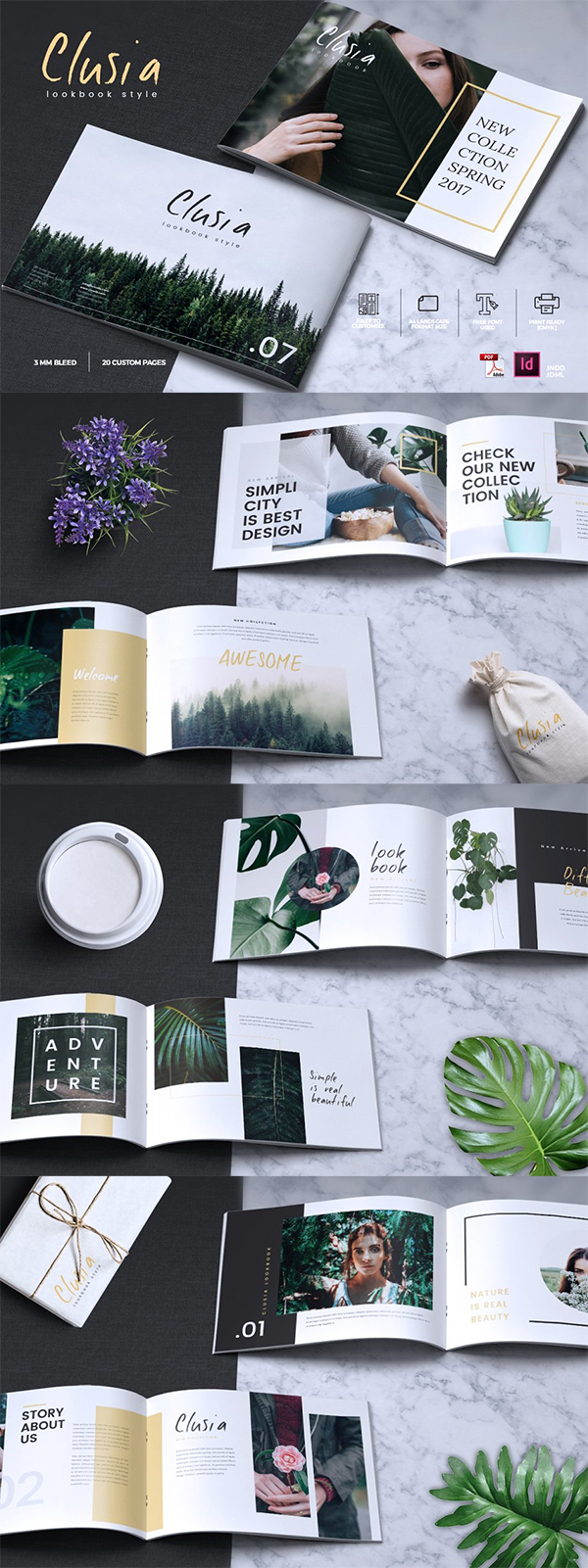 CLUSIA - Lookbook Brochure Catalogue CLUSIA - Lookbook Brochure Catalogue