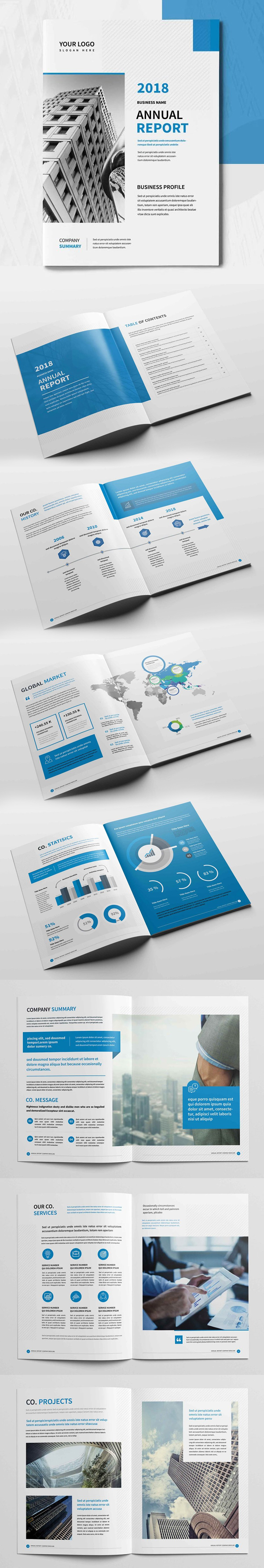 Annual Report Brochure Design Template Annual Report Brochure Design Template