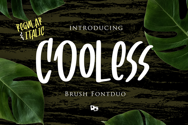 Cooless Brush Free Font Free Font