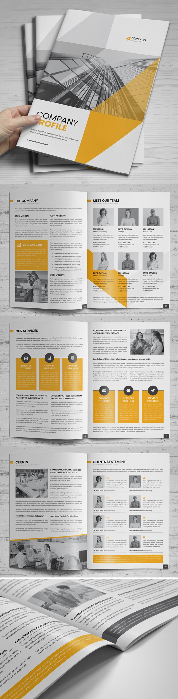 Creative Company Profile Brochure Creative Company Profile Brochure