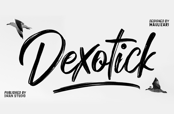 Dexotick Free Font Free Font Dexotick Free Font Free Font