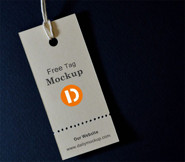 Free Tag Mock-up Free Tag Mock-up