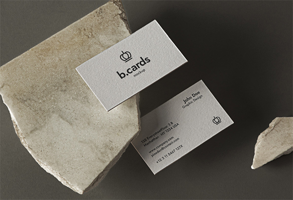 Free Business Card Showcase Mockup Free Business Card Showcase Mockup