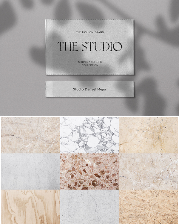 Fashion Label Mockup Fashion Label Mockup