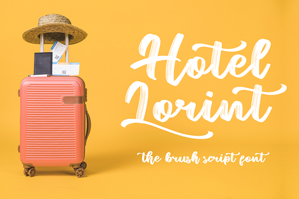 Hotel Lorint Brush Script Free Font Free Font Hotel Lorint Brush Script Free Font Free Font