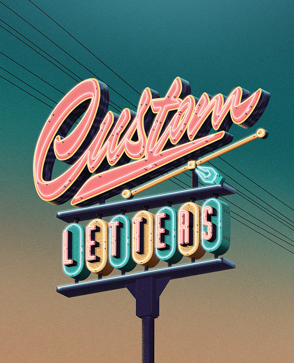 Custom Lettering Love by Jonathan Ortiz Custom Lettering Love by Jonathan Ortiz