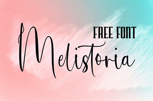 Melistoria Script Free Font Free Font Melistoria Script Free Font Free Font