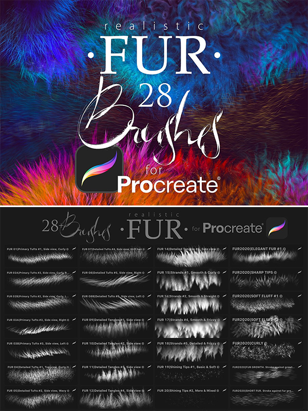 Realistic FUR Brushes Realistic FUR Brushes