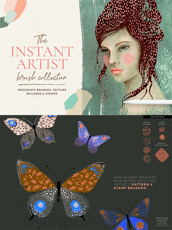 Instant Artist Procreate Brushes Instant Artist Procreate Brushes