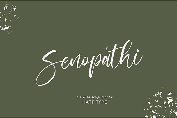 Senopathi Free Font Free Font