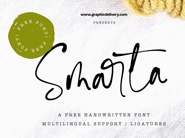Smarta Handwritten Free Font Free Font Smarta Handwritten Free Font Free Font