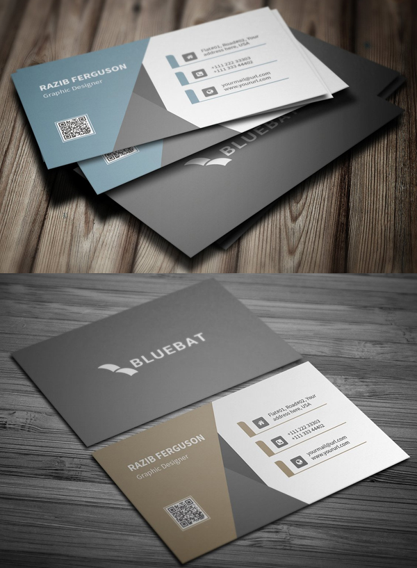 Clean Business Card Design Clean Business Card Design