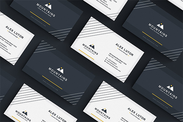 Modern Concept Business Card Design Modern Concept Business Card Design
