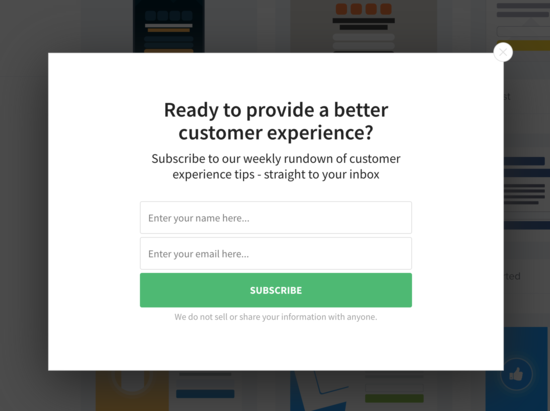 Lightbox Popup Lightbox popup