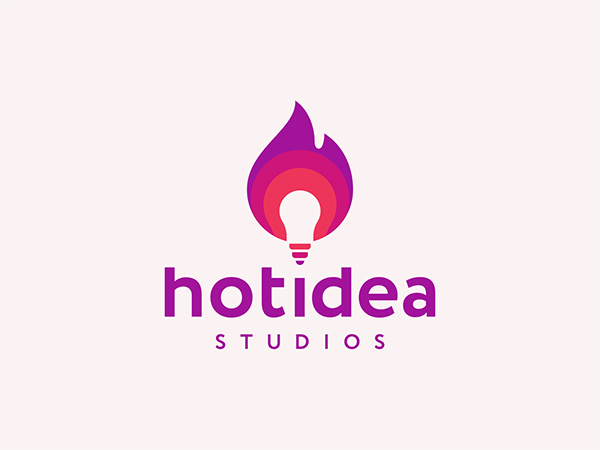 Hot Idea Logo Design Hot Idea Logo Design