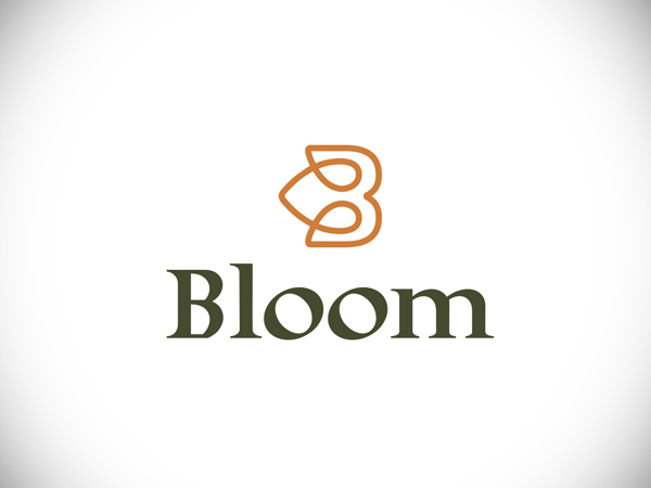 Bloom Vintage Style Logo