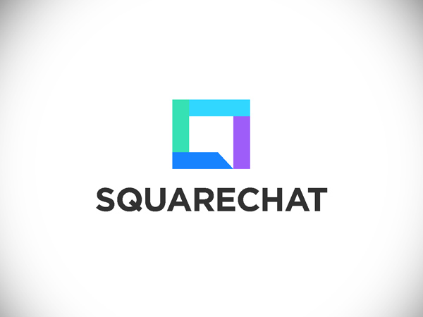 Square chat logo Square chat logo