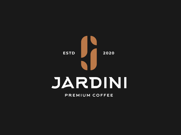 Coffee J Letter Logo