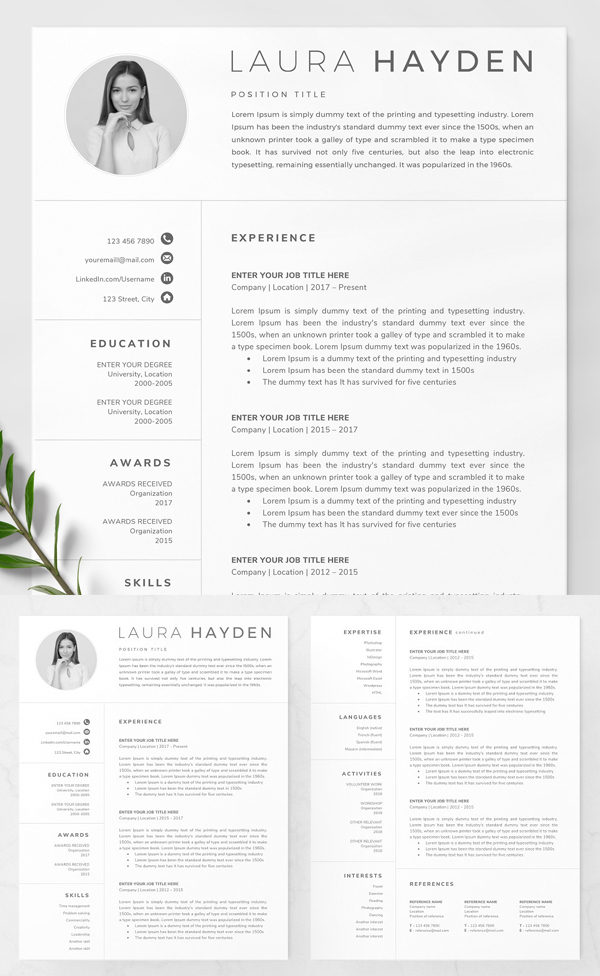 Best Minimal Resume Templates Of 2020 - 16 Best Minimal Resume Templates Of 2020 - 16