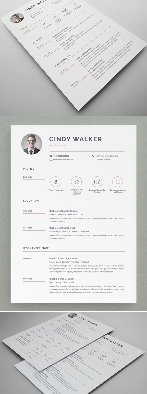 Best Minimal Resume Templates Of 2020 - 24 Best Minimal Resume Templates Of 2020 - 24