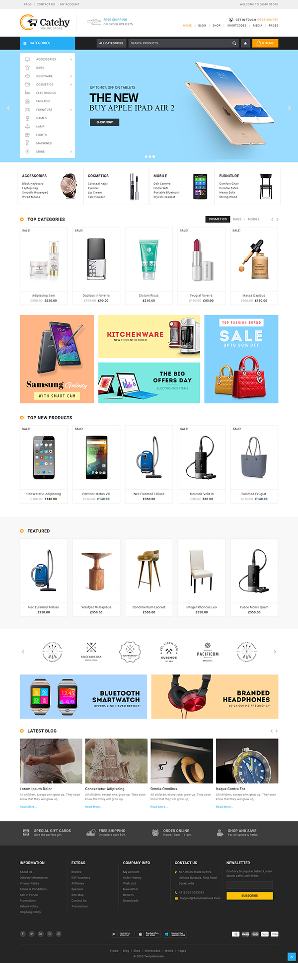 Catchy - Multipurpose WooCommerce Theme Catchy - Multipurpose WooCommerce Theme
