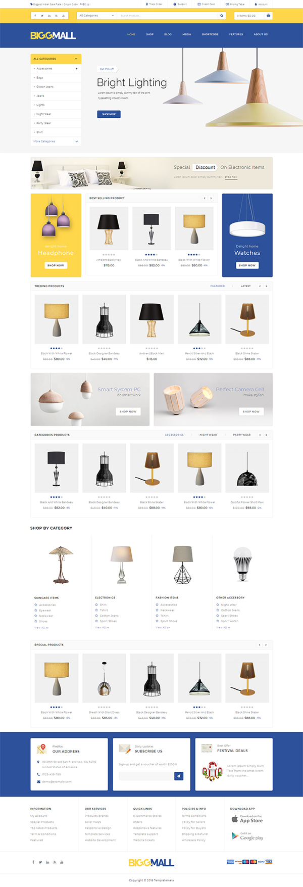 BiggMall - Multipurpose WooCommerce Theme BiggMall - Multipurpose WooCommerce Theme