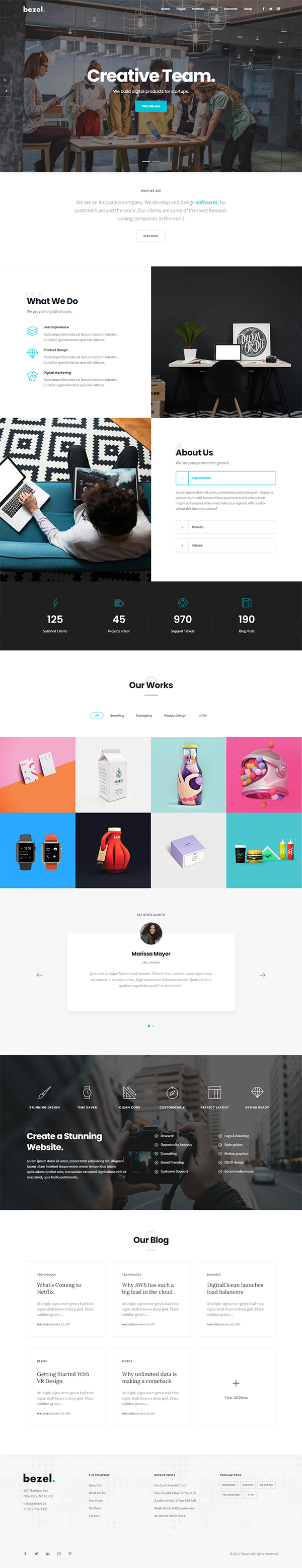 Bezel - Creative Multi-Purpose WordPress Theme Bezel - Creative Multi-Purpose WordPress Theme