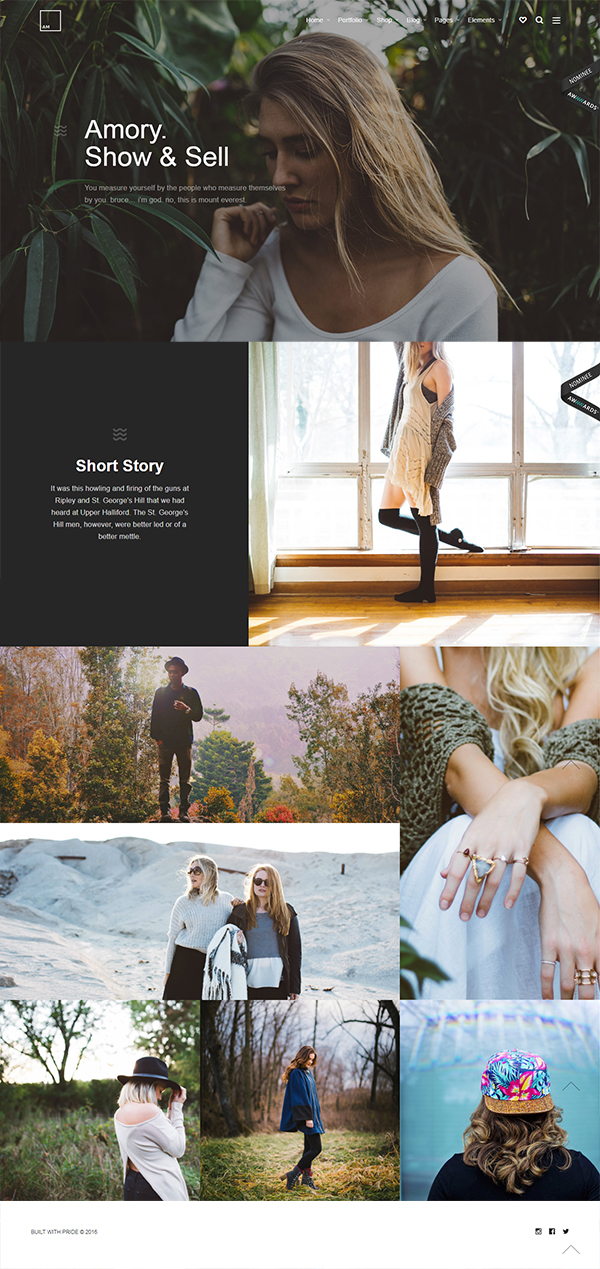 Amory | Responsive Multipurpose WordPress Theme Amory | Responsive Multipurpose WordPress Theme