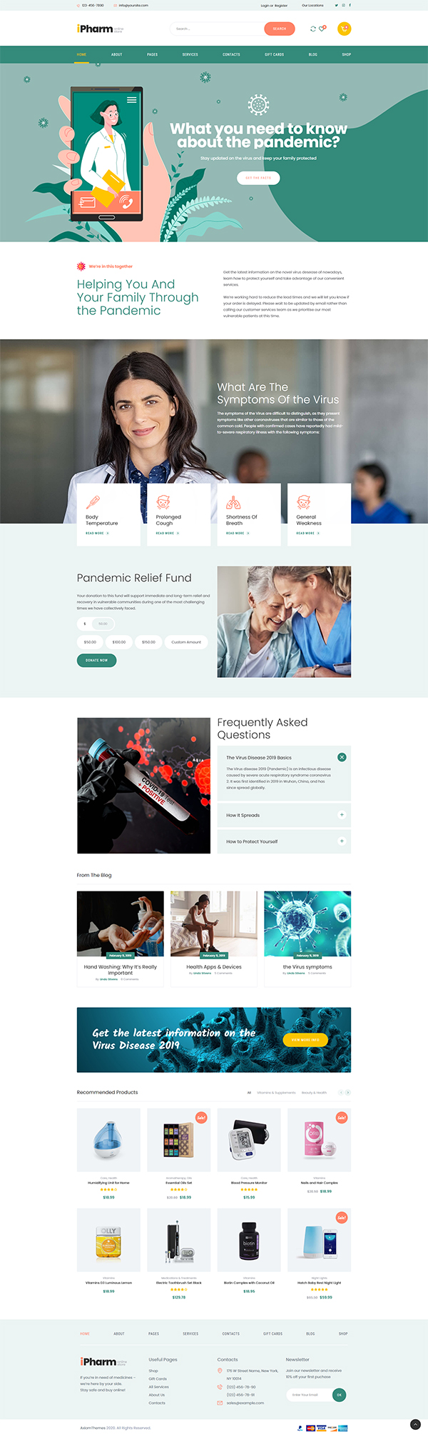 IPharm - Online Pharmacy & Medical WordPress Theme IPharm - Online Pharmacy & Medical WordPress Theme