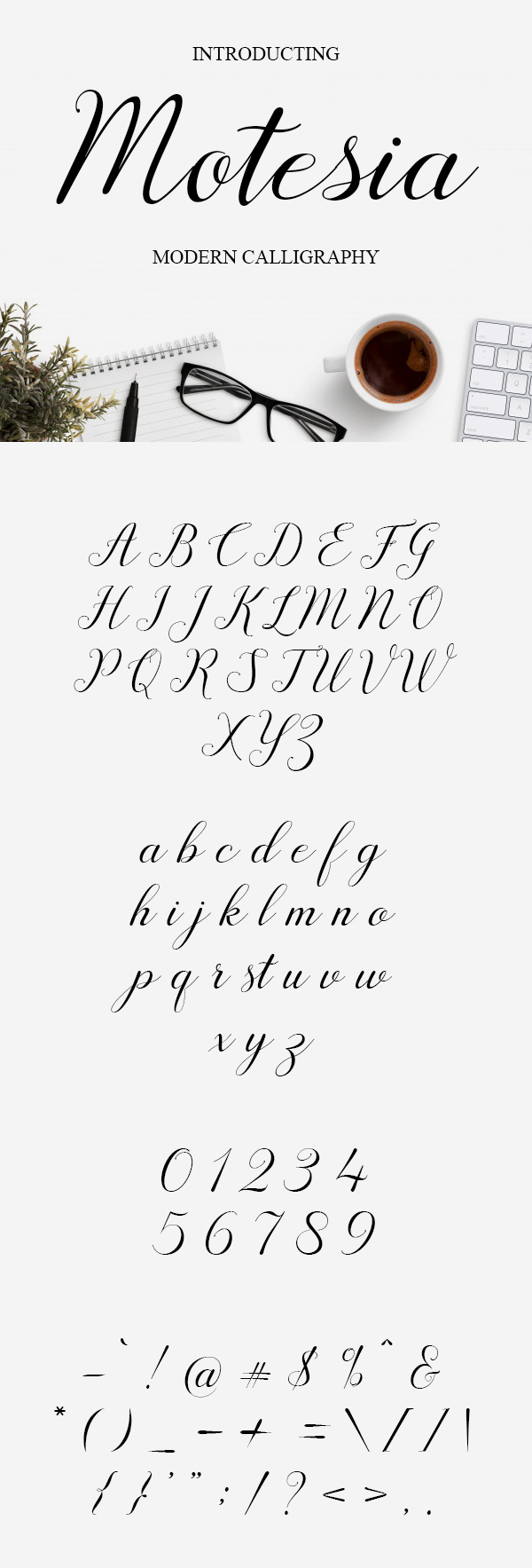 Motesia Script Free Font Motesia Script Free Font