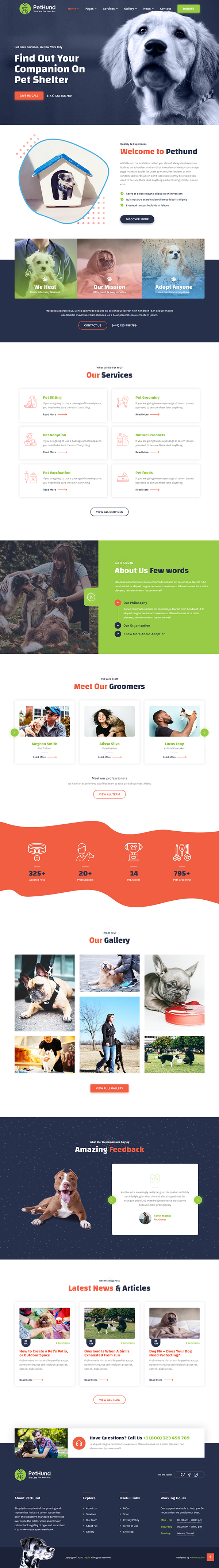 Pet Hund - Animals Shop & Veterinary WordPress Theme Pet Hund - Animals Shop & Veterinary WordPress Theme