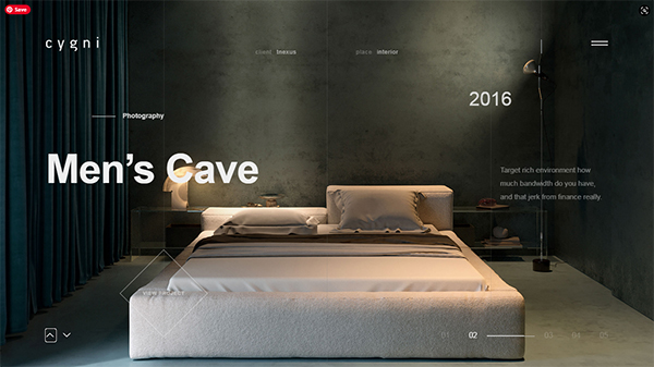 Cygni - Interactive Portfolio Showcase Theme Cygni - Interactive Portfolio Showcase Theme