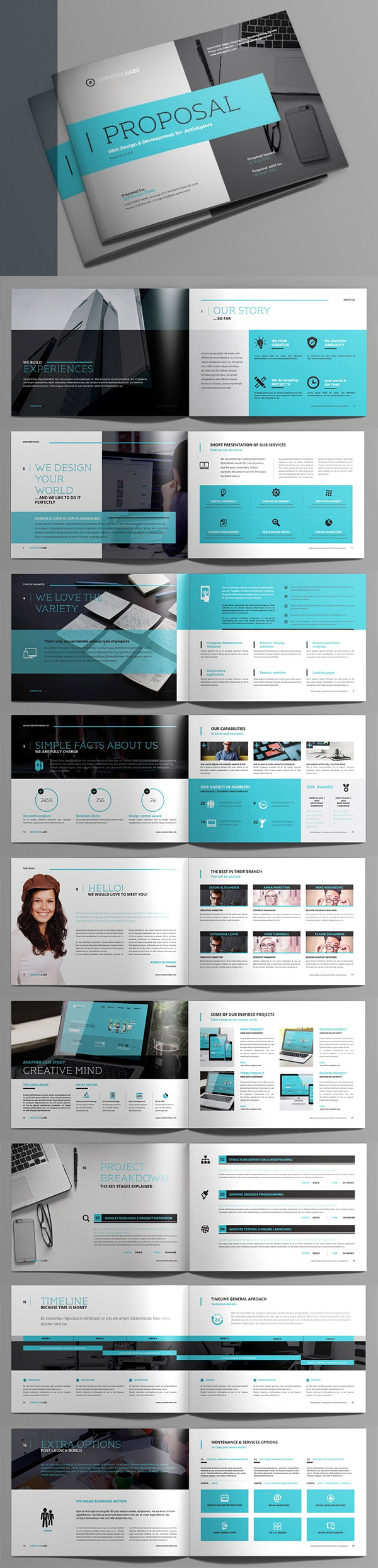 Business Proposal Brochure Template