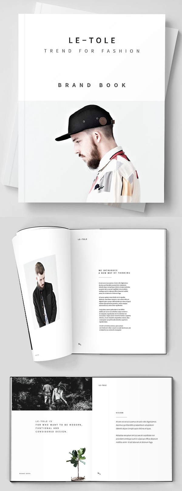 Fashion Brandbook Brochure Template