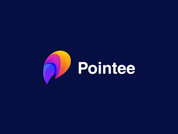 Pointee Colorful Logo Design