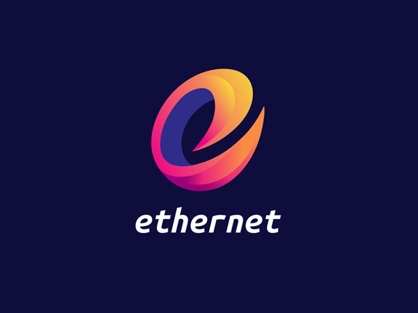 Ethernet Colorful Logo Design