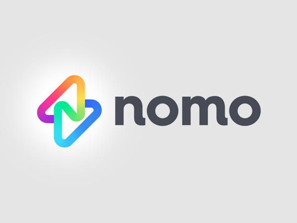 Nomo Colorful Logo Design