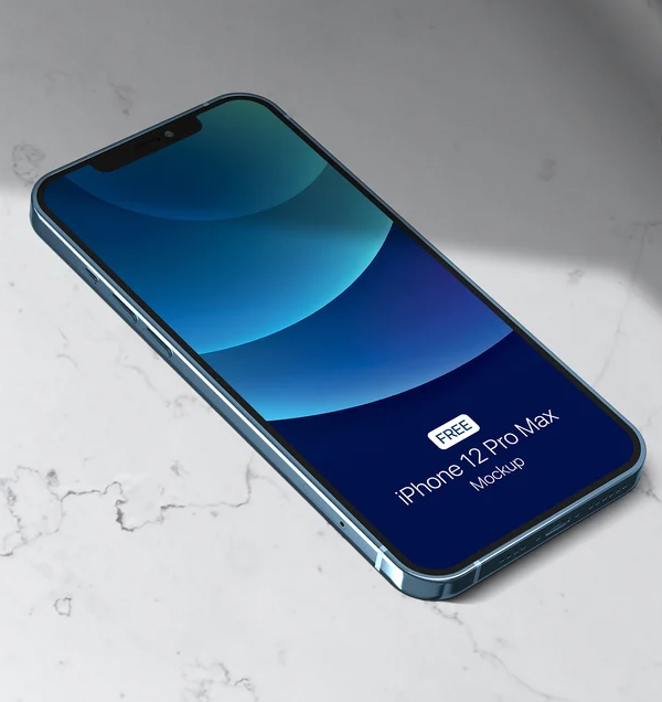 Free iPhone 12 Pro Max Mockup