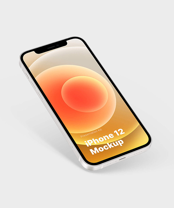 Free iPhone 12 Mockup (PSD)