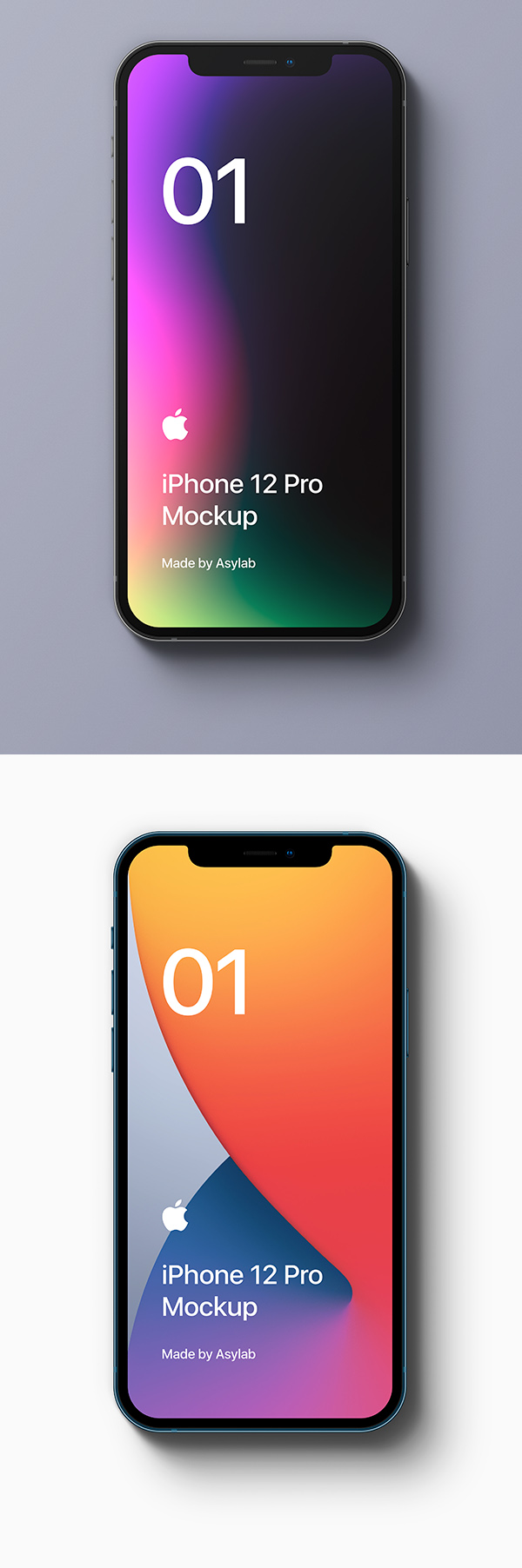 iPhone 12 Pro Free Mockup - PSD