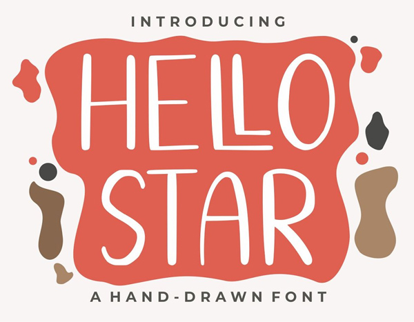Hello Star Free Font