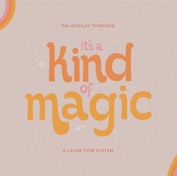 It’s Kind of Magic Retro Free Font